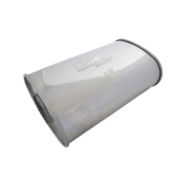 2.5" 8"x4" 14" Long O/C Megaflow Lukey Muffler 430 Stainless Steel