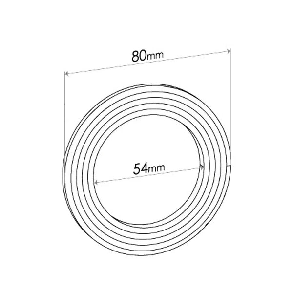 Flange Gasket for Toyota Estima (01/2000 - 02/2006), Tarago (01/2000 - 02/2006)