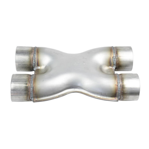 X-Pipe - Twin, 63mm(2-1/2"), 409 S/S