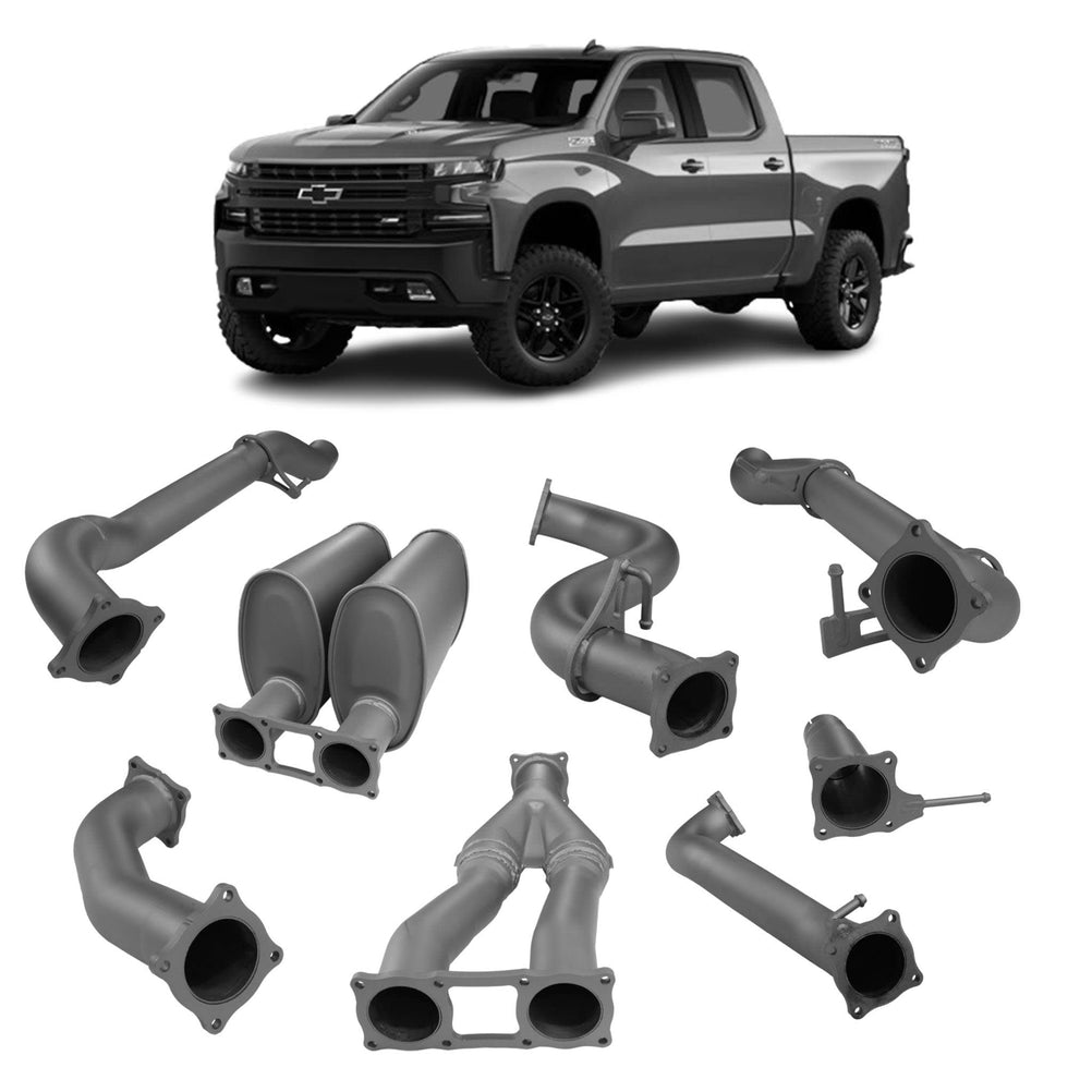 Redback 4x4 Exhaust System for Chevrolet Silverado 1500 with Antidrone