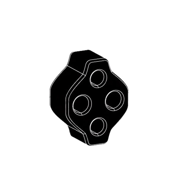 Exhaust Rubber for Holden Commodore (01/1988 - 12/2000), Calais (08/1988 - 09/1997), Caprice (05/2003 - 07/2004), Statesman (05/2003 - 07/2004), HSV Commodore (03/1989 - 07/1991), Senator (03/1992 - 08/1993), Grange (10/1996 - 04/1999), Maloo...