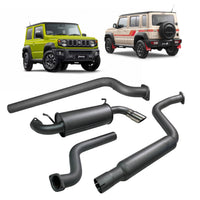 Redback Extreme Duty Catback Exhaust System for Suzuki Jimny 3 & 5 Door (07/2018 - On)