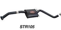 Redback 2.5" Centre Muffler for Holden Commodore Sedan  VP - VS with IRS