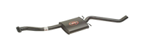 Redback 2.5" Centre Muffler Exhaust for Holden Commodore VS V6 Sedan with IRS