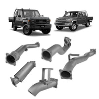 Redback Extreme Duty 4" Turbo Back Exhaust for Toyota Landcruiser 79 Series Dual Cab (2012 - 2024)