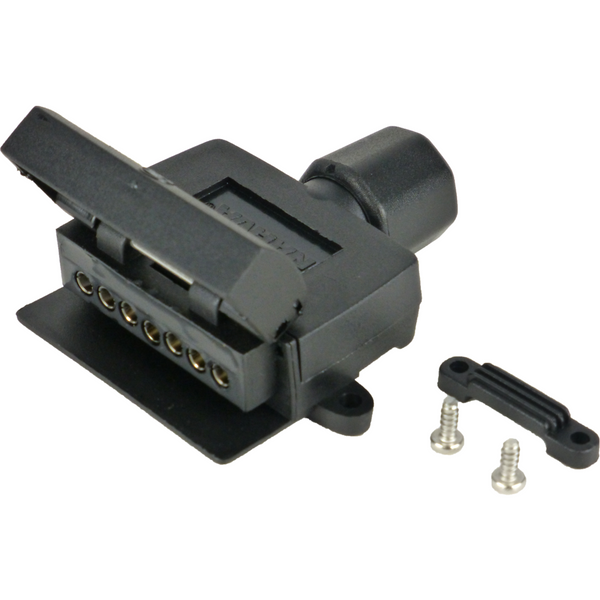 TAG 7 Pin Flat Socket with Reed Switch (Open Circuits)