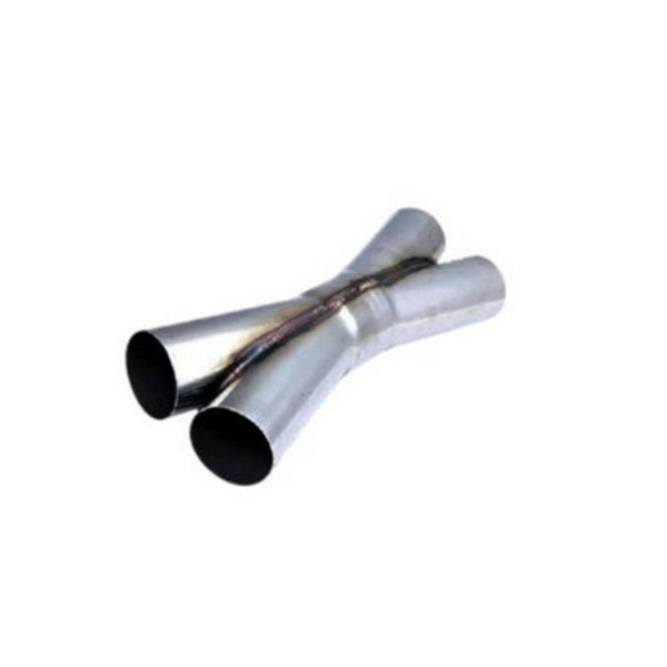 X-Pipe Twin 2.5" 409 Fabricated X Pipe