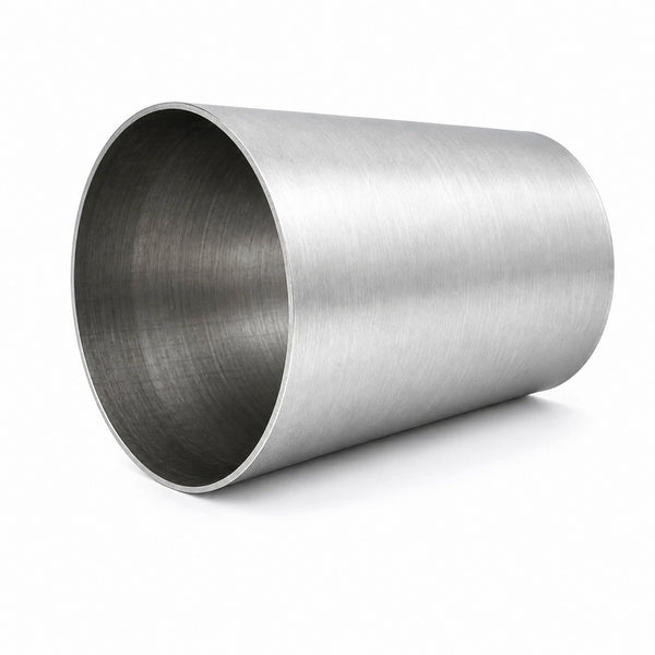 Concentric Tapered Reducer Cone 51mm (2") to 63mm (2½") - 101mm (4") Long -304 Stainless Steel - Brushed Finish