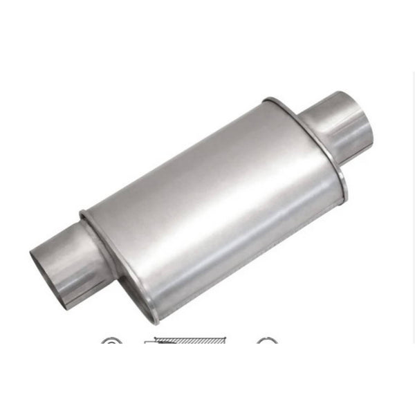 9" x 5" Oval, 14" Long, 3-1/2" Offset/Centre, Megaflow