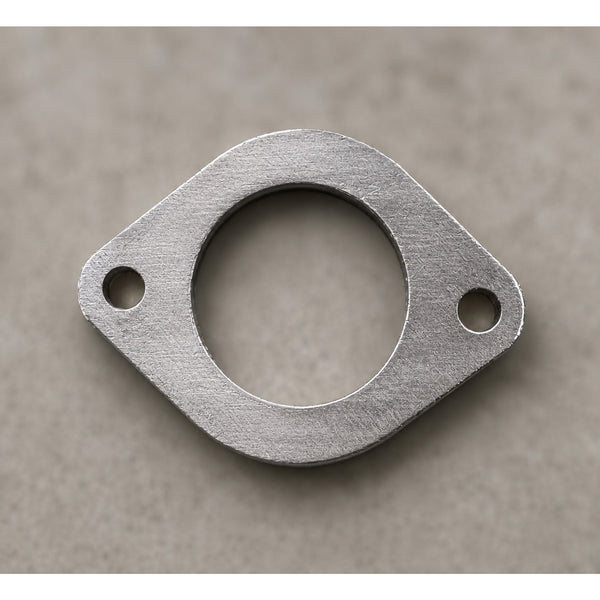Stainless Flange Plate - 2 bolt - Suit 63mm ( 2-1/2" ) Tube - 105mm Bolt Hole Centres ( GMG093R Gasket)