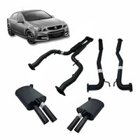 Redback Dual 2 1/2" Catback for Holden Commodore VE VF V8 Sedan & Wagon with Centre Hotdogs