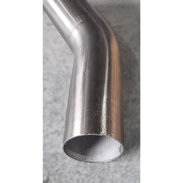 Mandrel Bend 76mm (3") 30° - 304 Grade Stainless Steel - 1.5D - MB30030SS