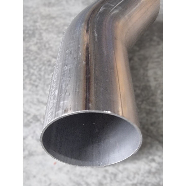 Mandrel Bend 76mm (3") 30° - 409 Grade Stainless Steel - 1.5D - MB30030SS