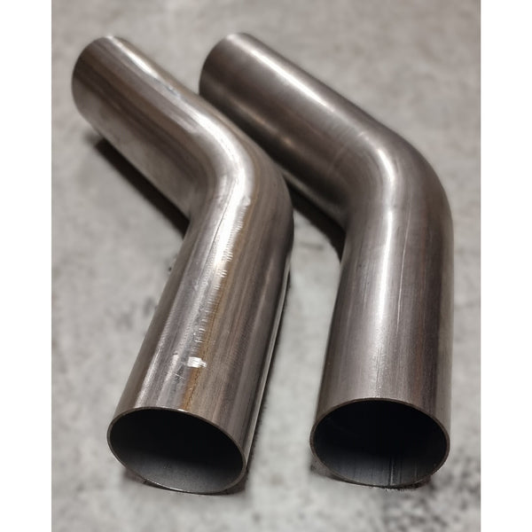 Mandrel Bend 76mm (3") 45° - 409 Stainless Steel - 1.5D - MB30045SS
