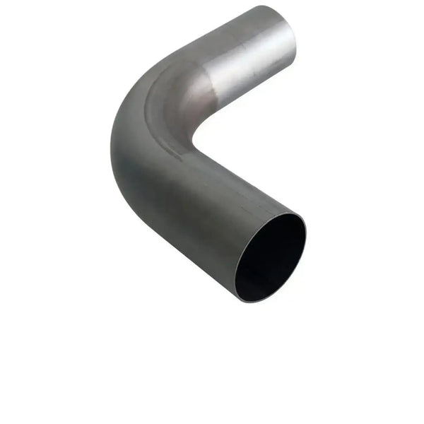 Mandrel Bend 127mm (5") 90° - Aluminised (ACMS) - 1D - 8" leg length - MB50090A