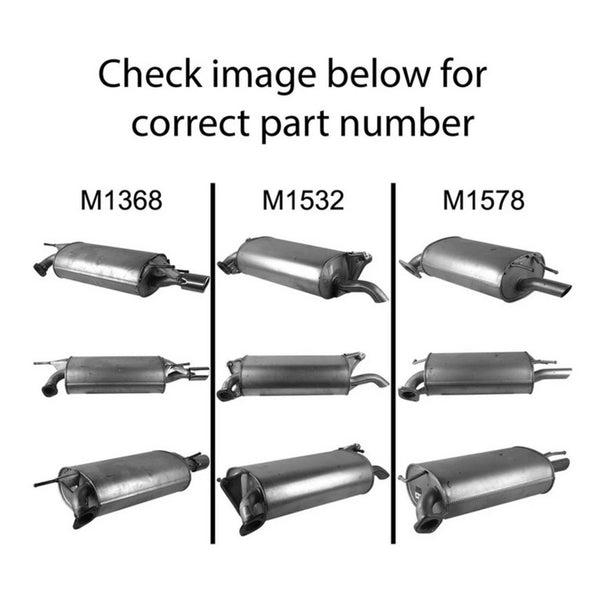 Equipe Muffler for Toyota Camry ACV36 2AZ-FE 2.4L 4 Cylinder