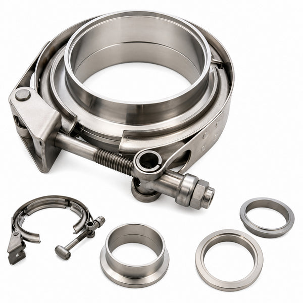 V-Band Quick Release Kit - 101mm (4") - 304 Stainless Steel - VBQ400-304