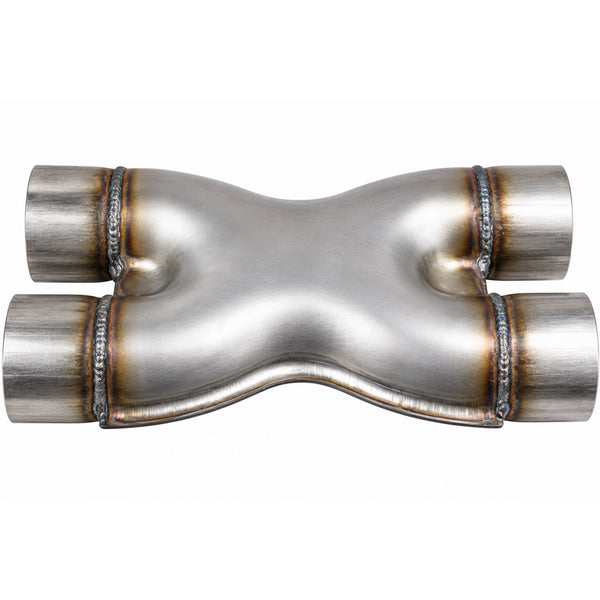 X-PIPE - 304 Stainless Steel Brushed - 63mm (2-1/2") - XP250-304